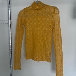 Free People sheer top